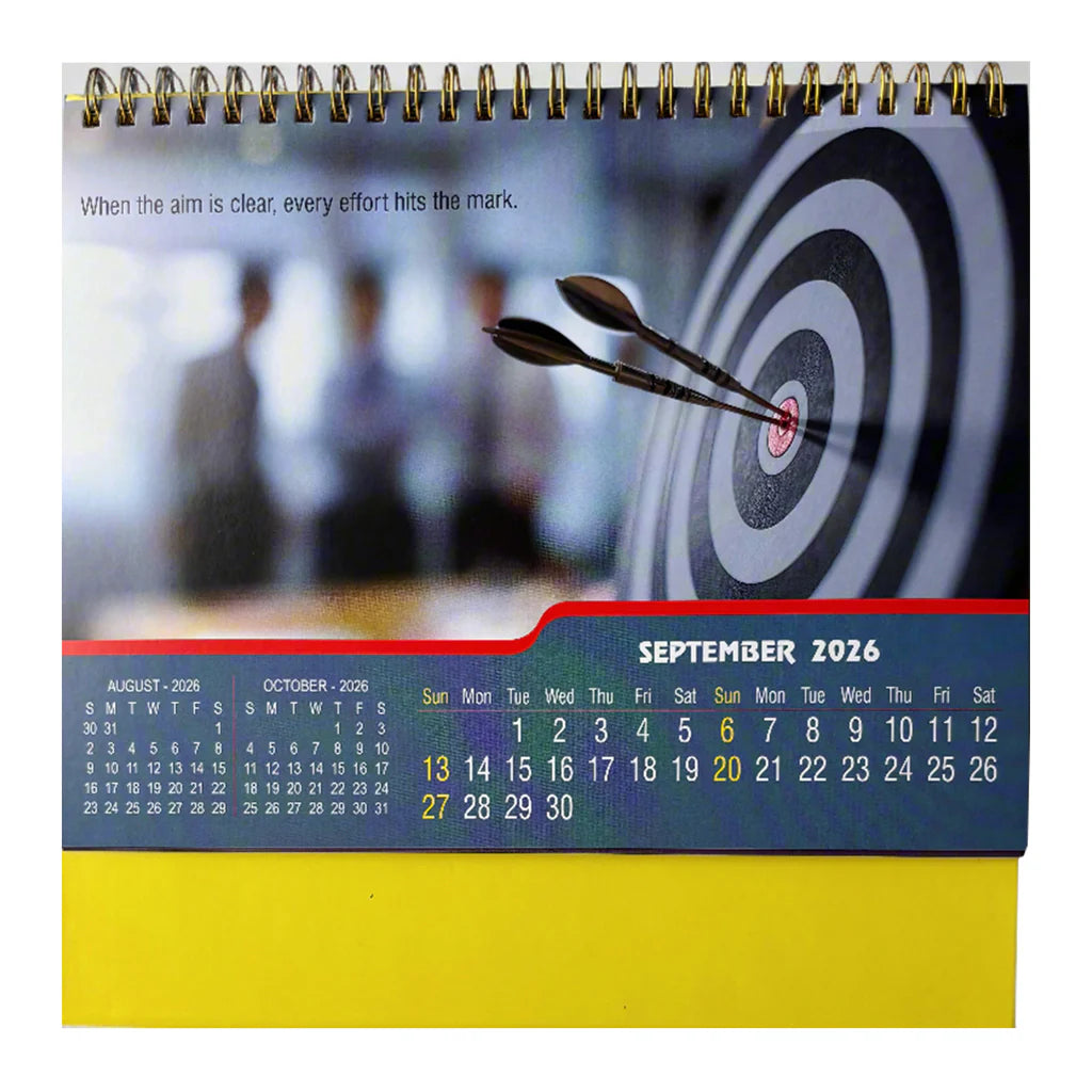 Eleganza 02 Table Calendar 2026