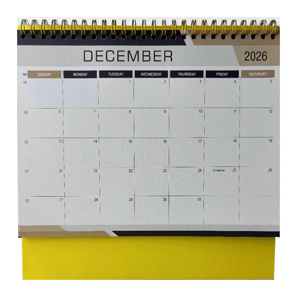 Eleganza 02 Table Calendar 2026