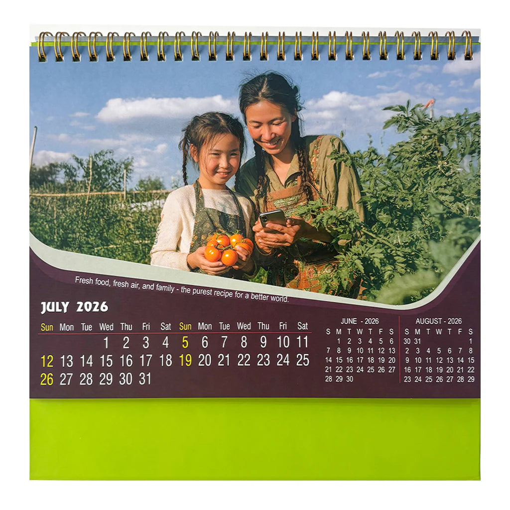 Eleganza 04 Table Calendar 2026