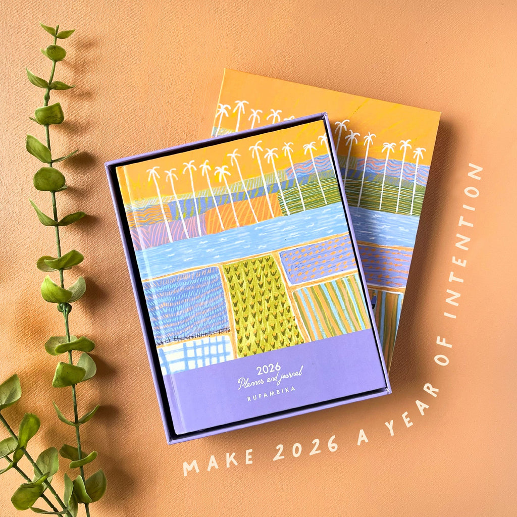 Fields of Calm - Dated Planner and Journal-2026