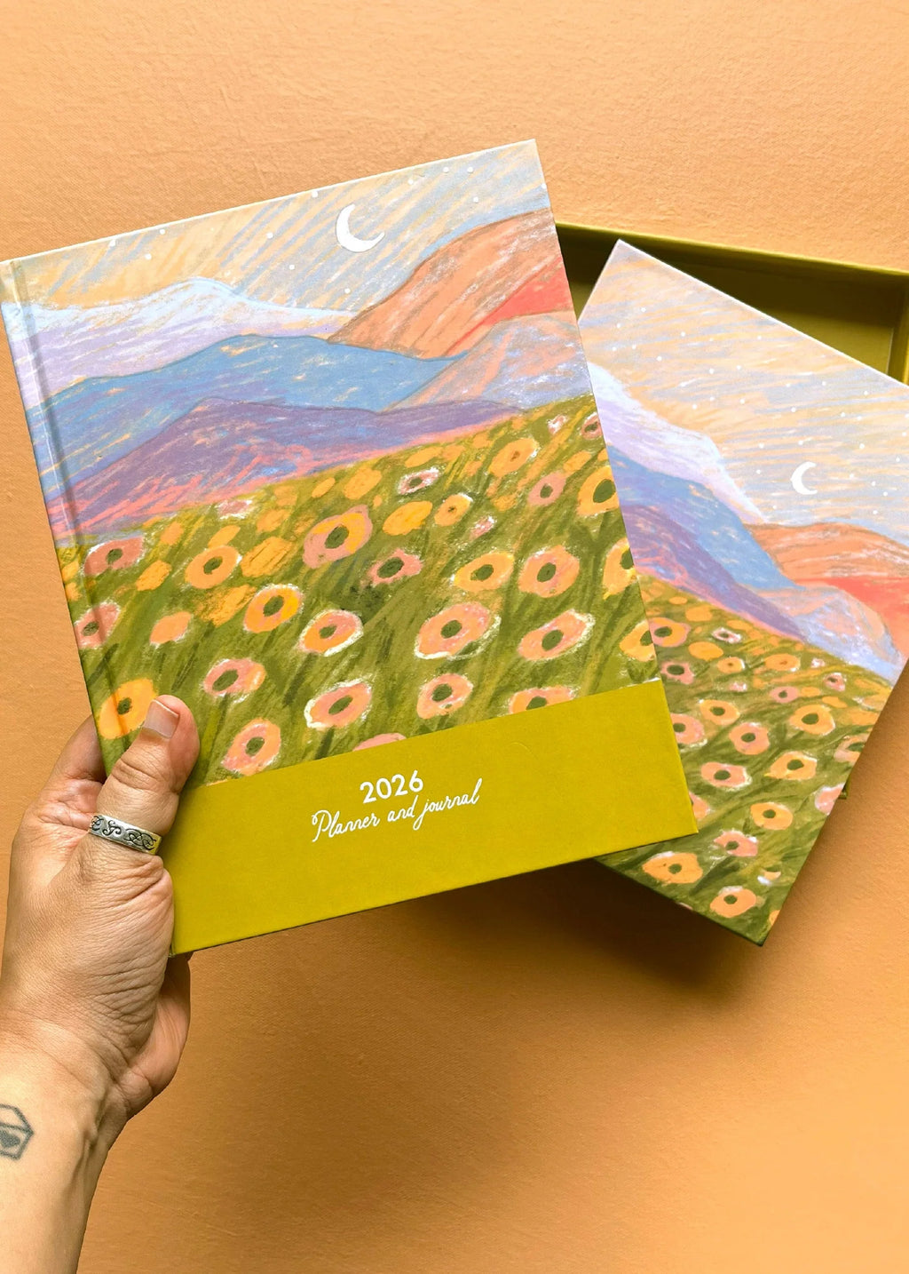 Fresh Bloom - Dated Planner and Journal-2026