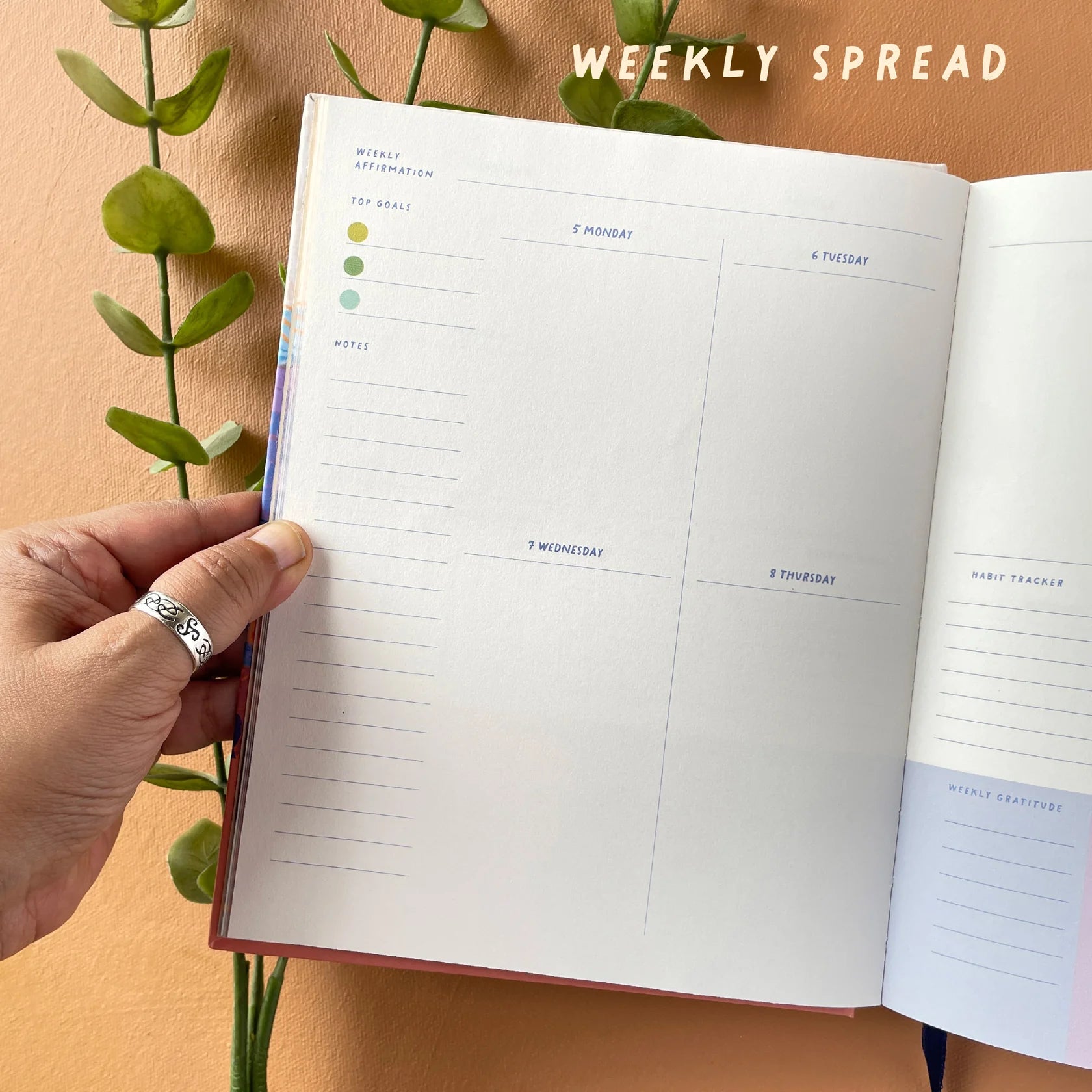 Fresh Bloom - Dated Planner and Journal-2026