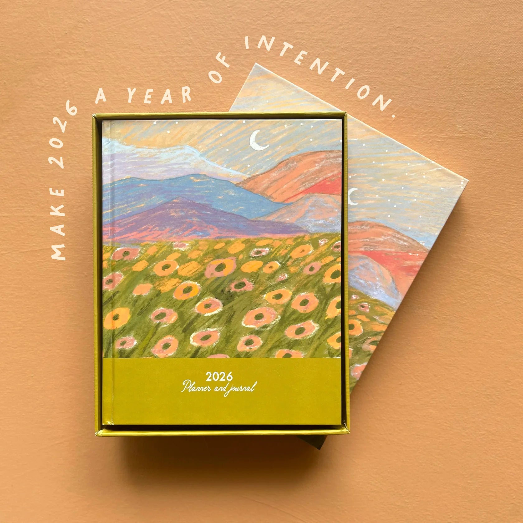 Fresh Bloom - Dated Planner and Journal-2026