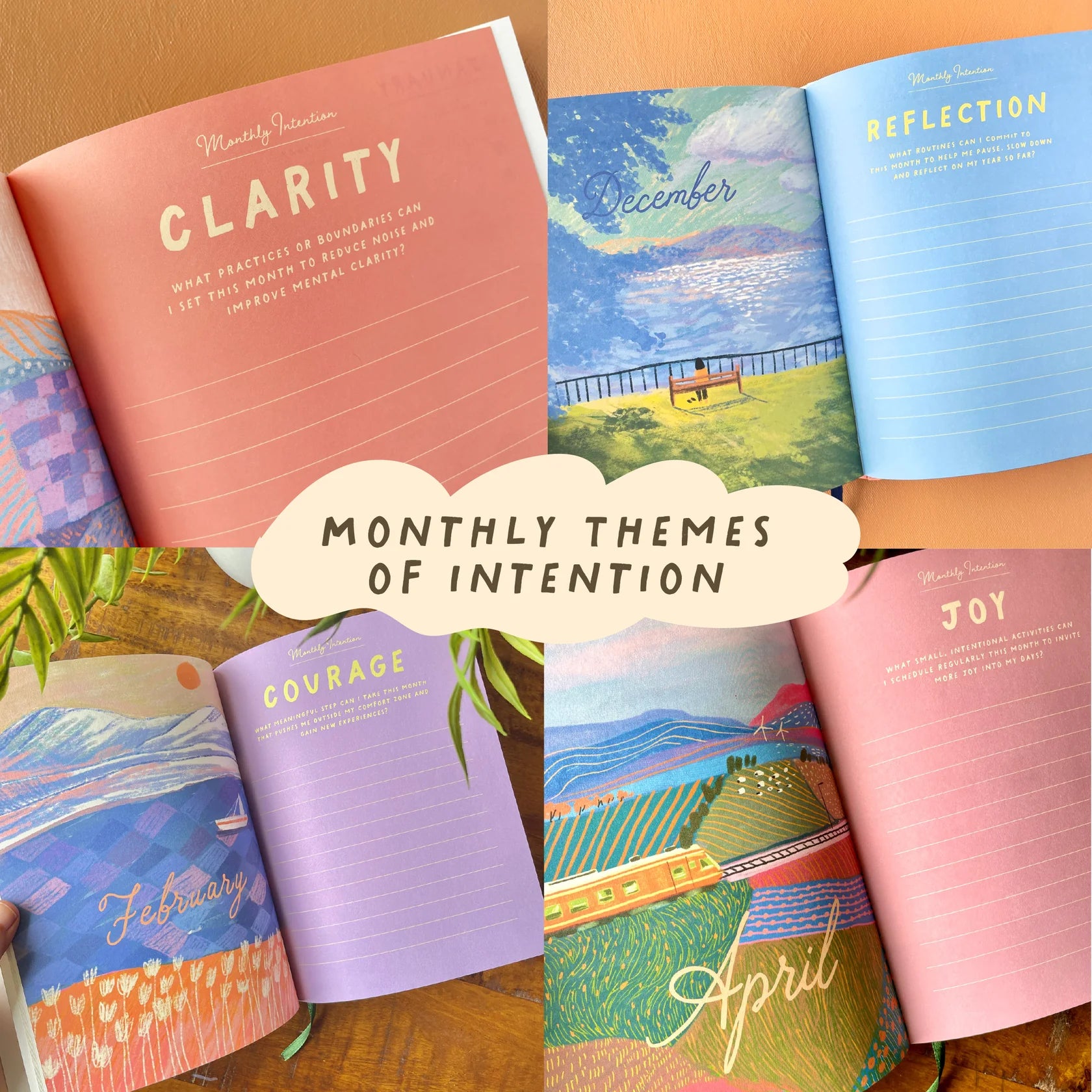 Fresh Bloom - Dated Planner and Journal-2026