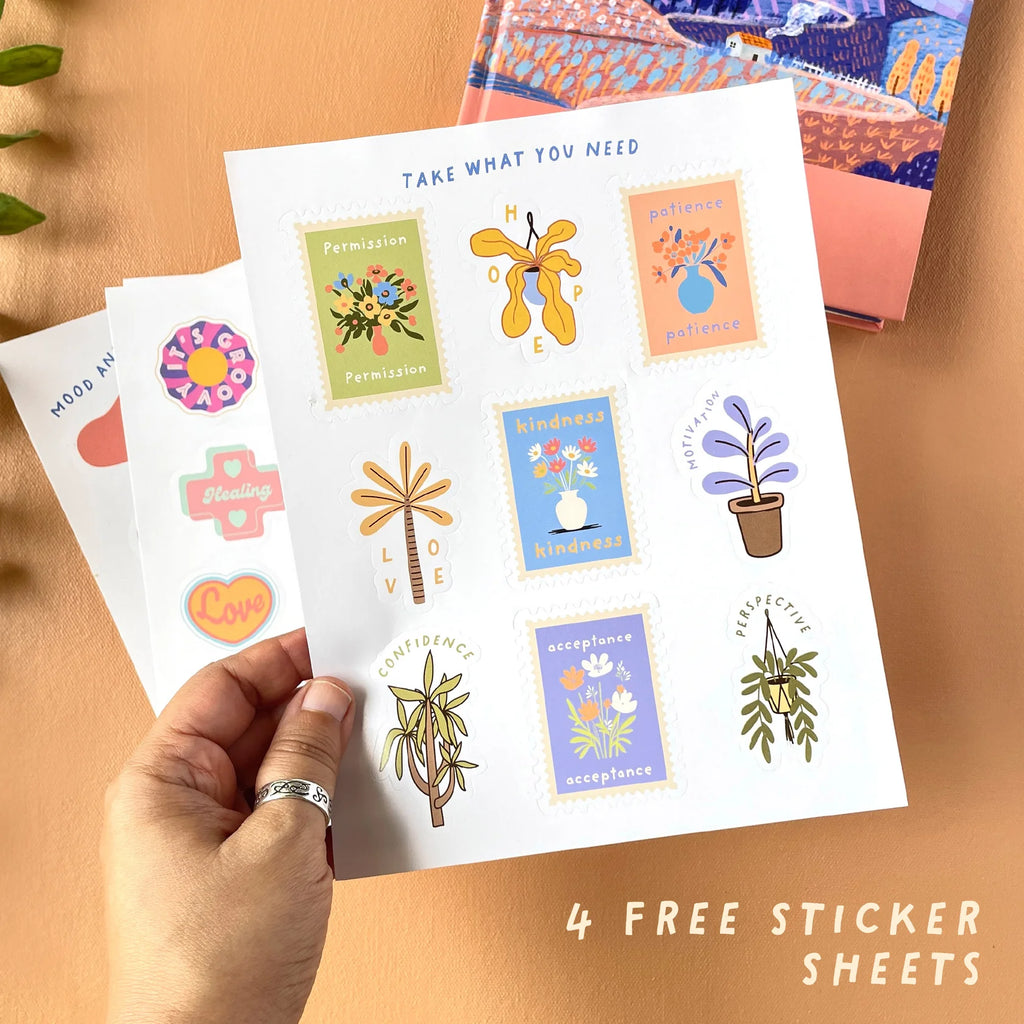 Fresh Bloom - Dated Planner and Journal-2026