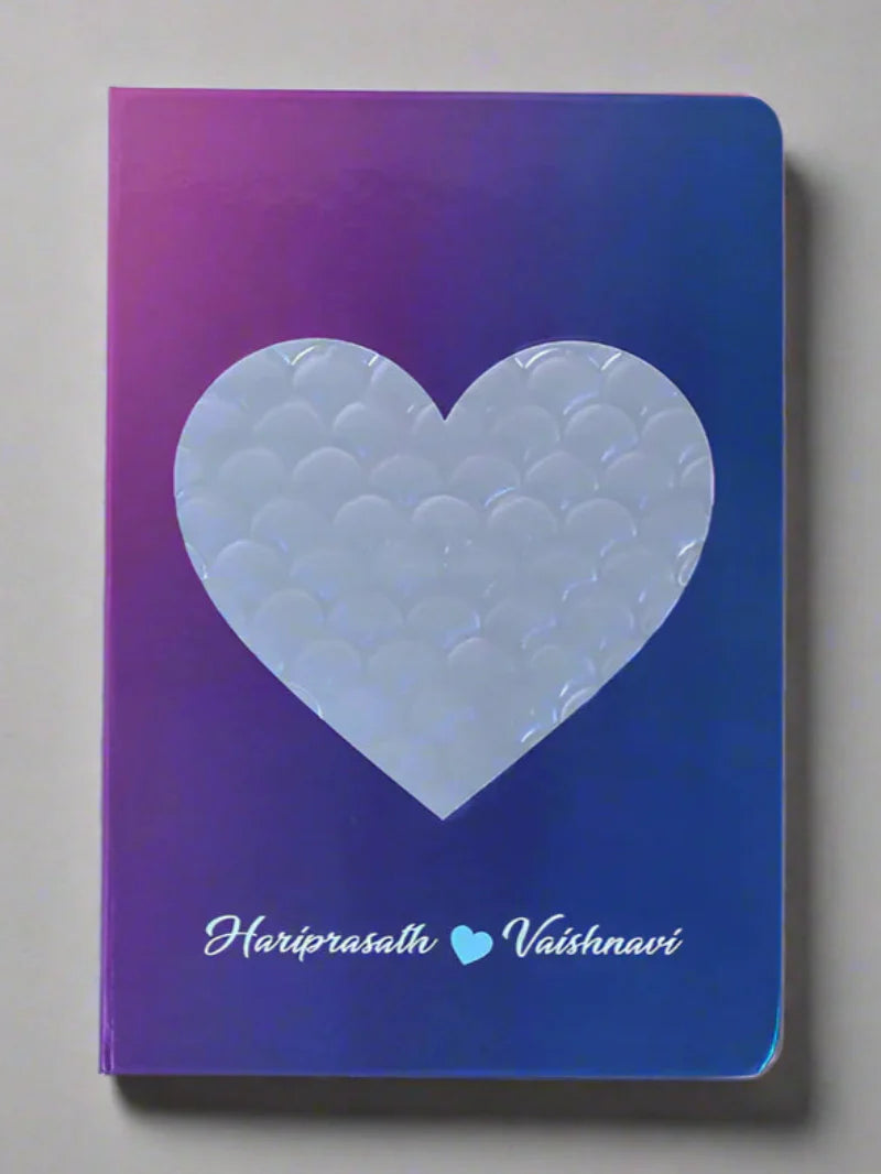 Inked with love - Pink and Blue