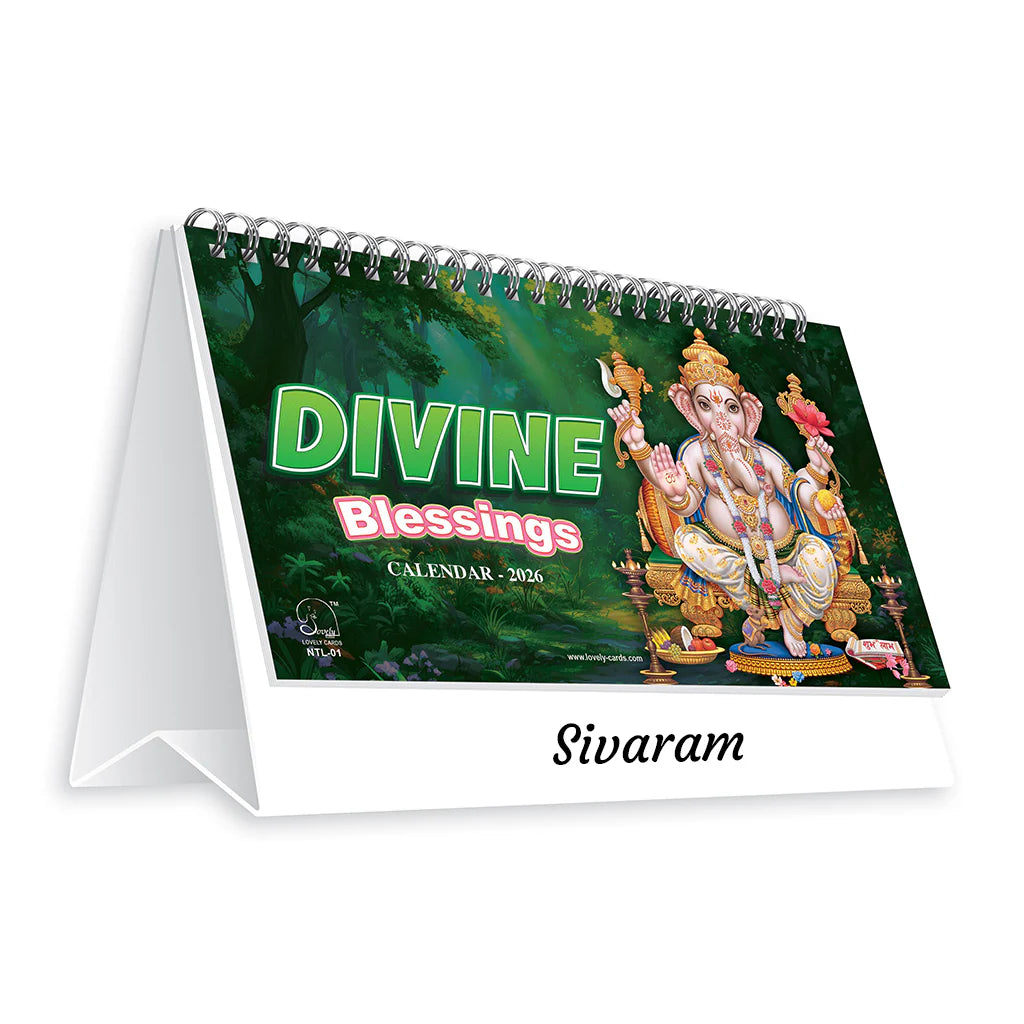 NTL 01 Table Calendar 2026