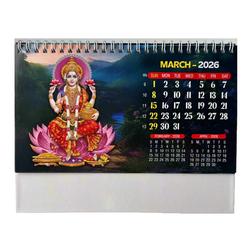 NTL 01 Table Calendar 2026