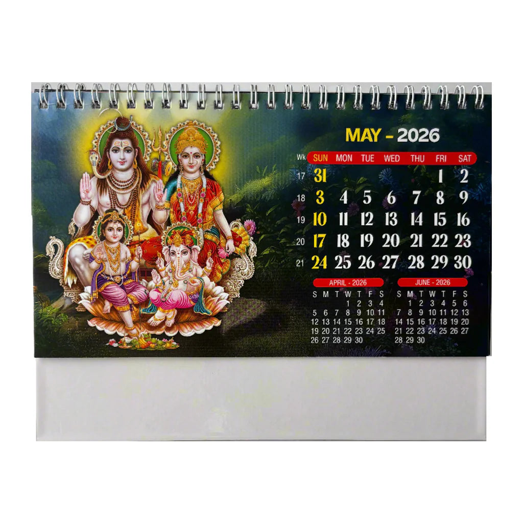 NTL 01 Table Calendar 2026