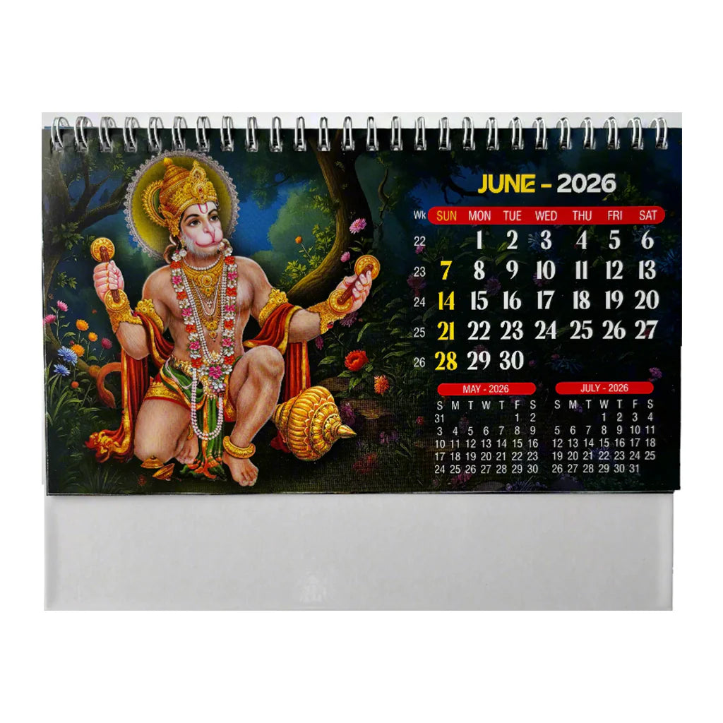 NTL 01 Table Calendar 2026