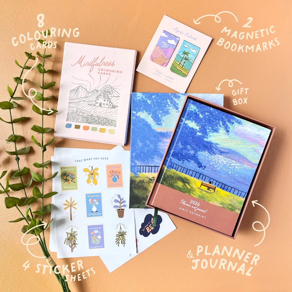 Peace Within - Dated Planner and Journal-2026