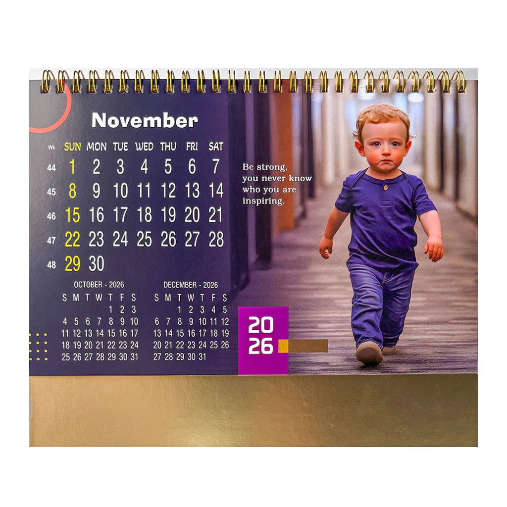 Premia 03 Table Calendar 2026