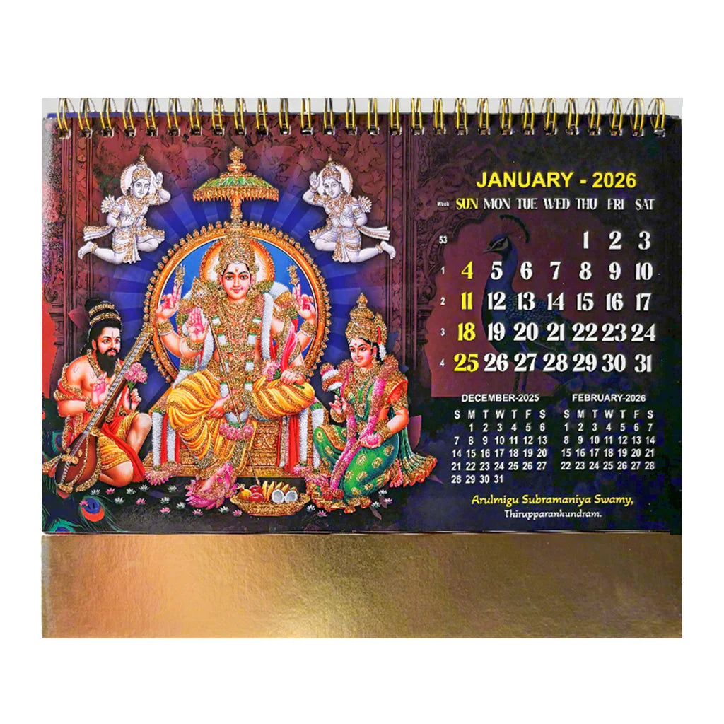 Premia 02 Table Calendar 2026