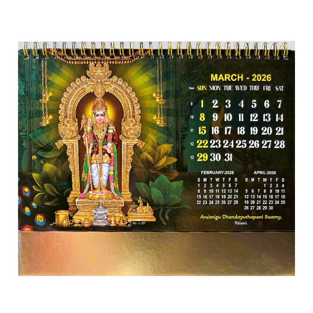 Premia 02 Table Calendar 2026