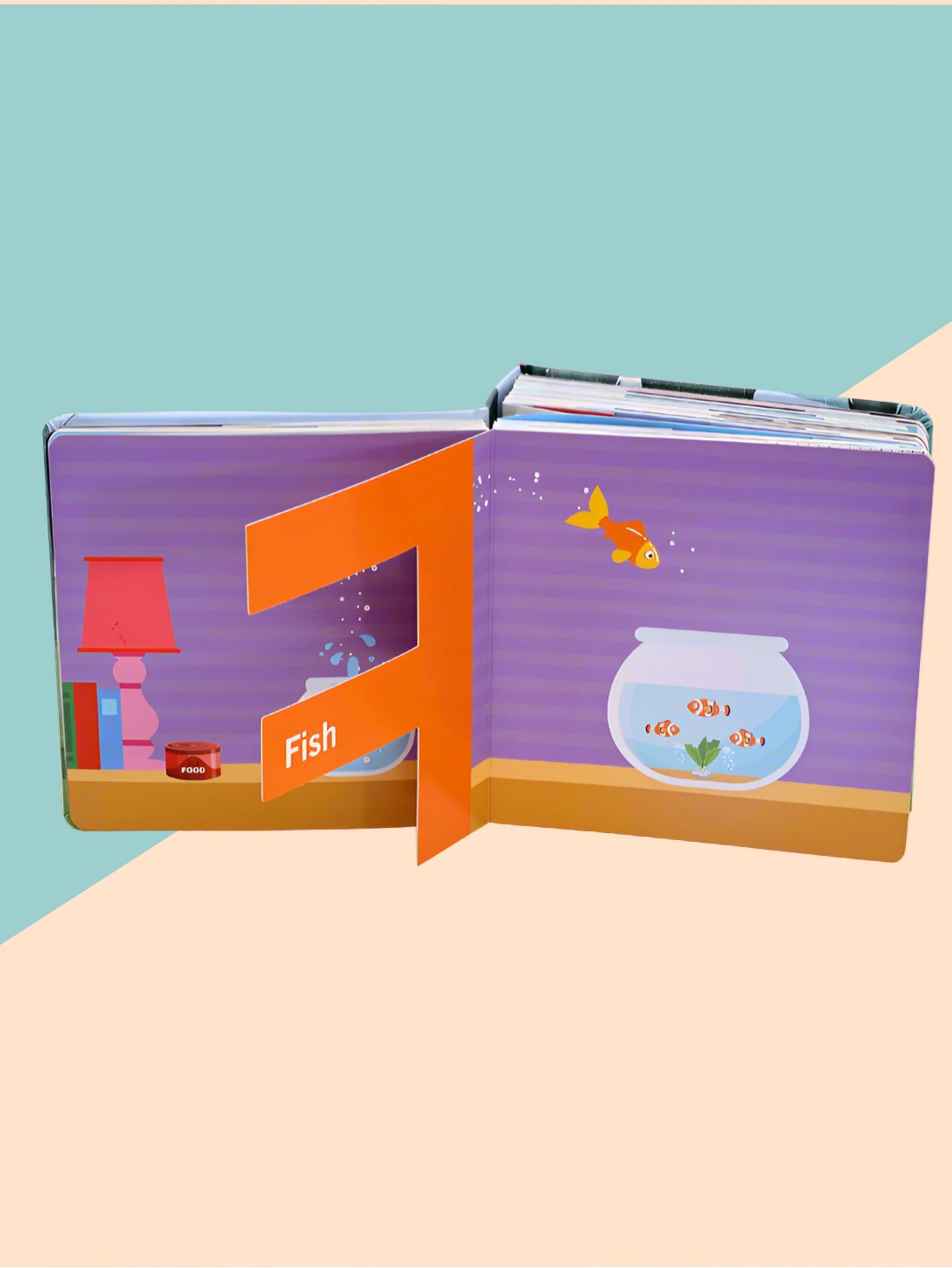 Alpha die-cut board book