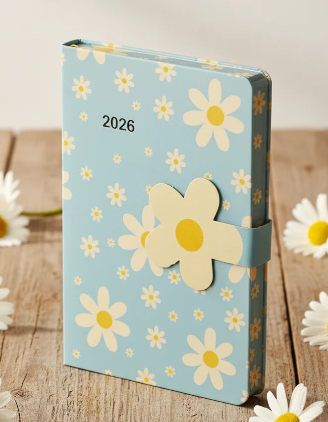 Botanic Blue Diary-2026