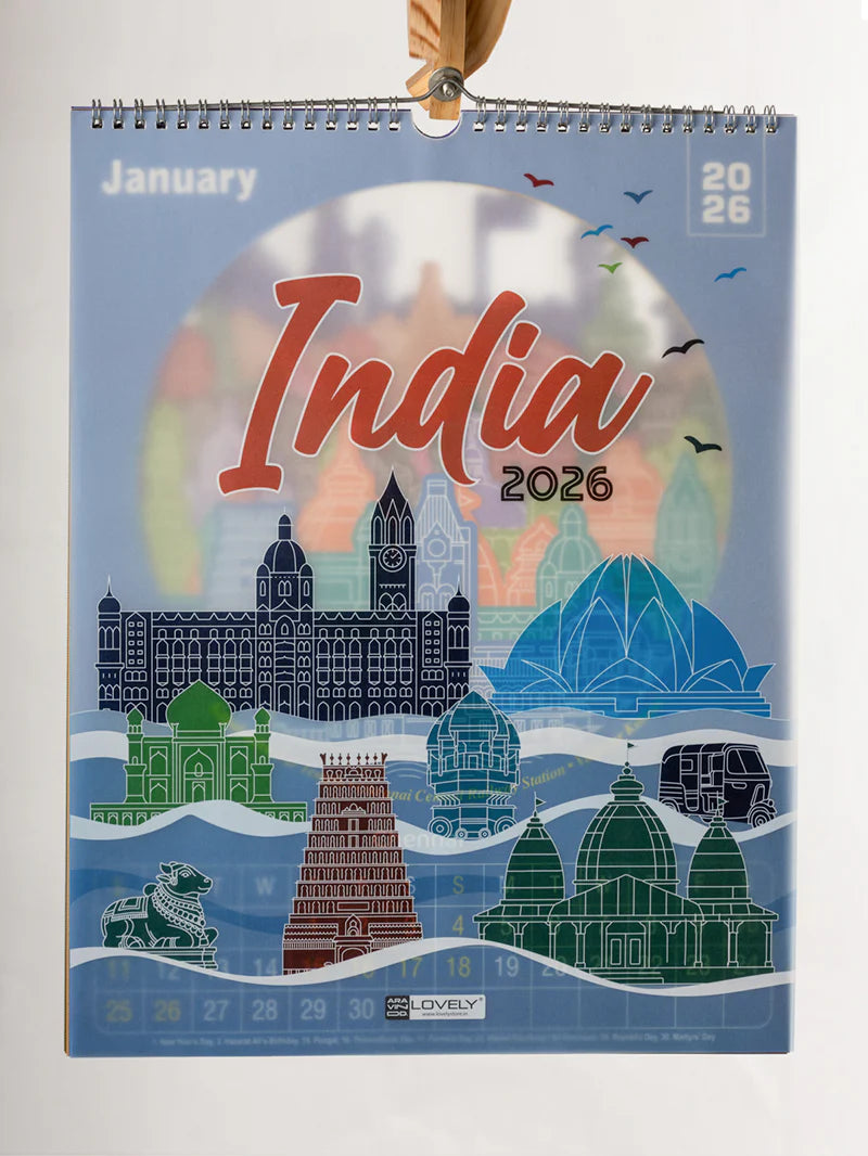 Indian Wall Calendar-2026