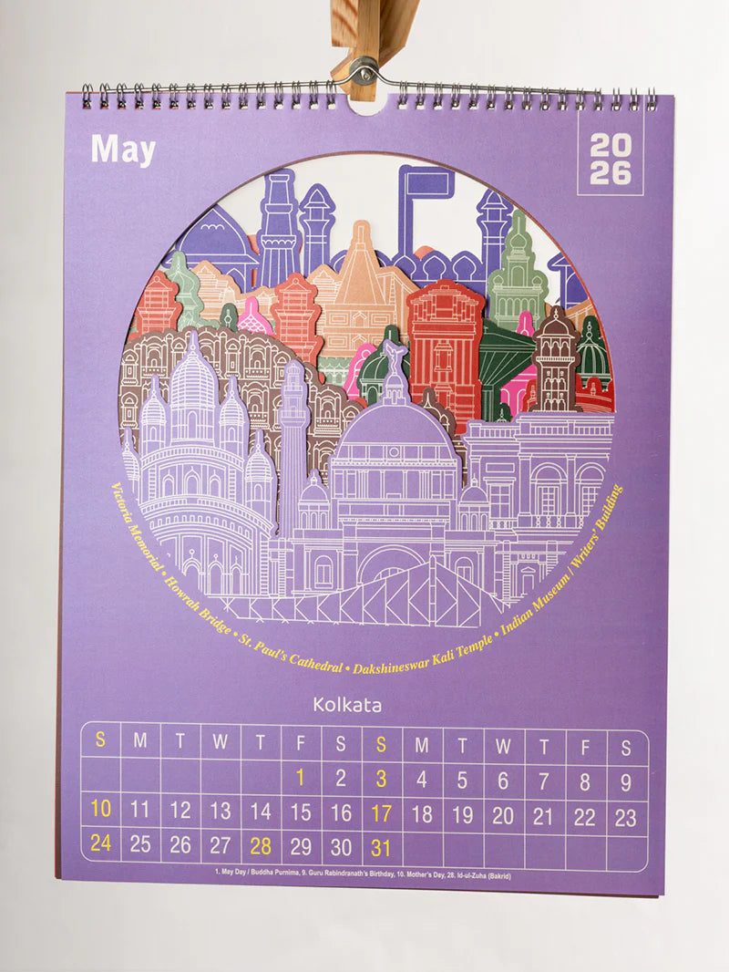 Indian Wall Calendar-2026