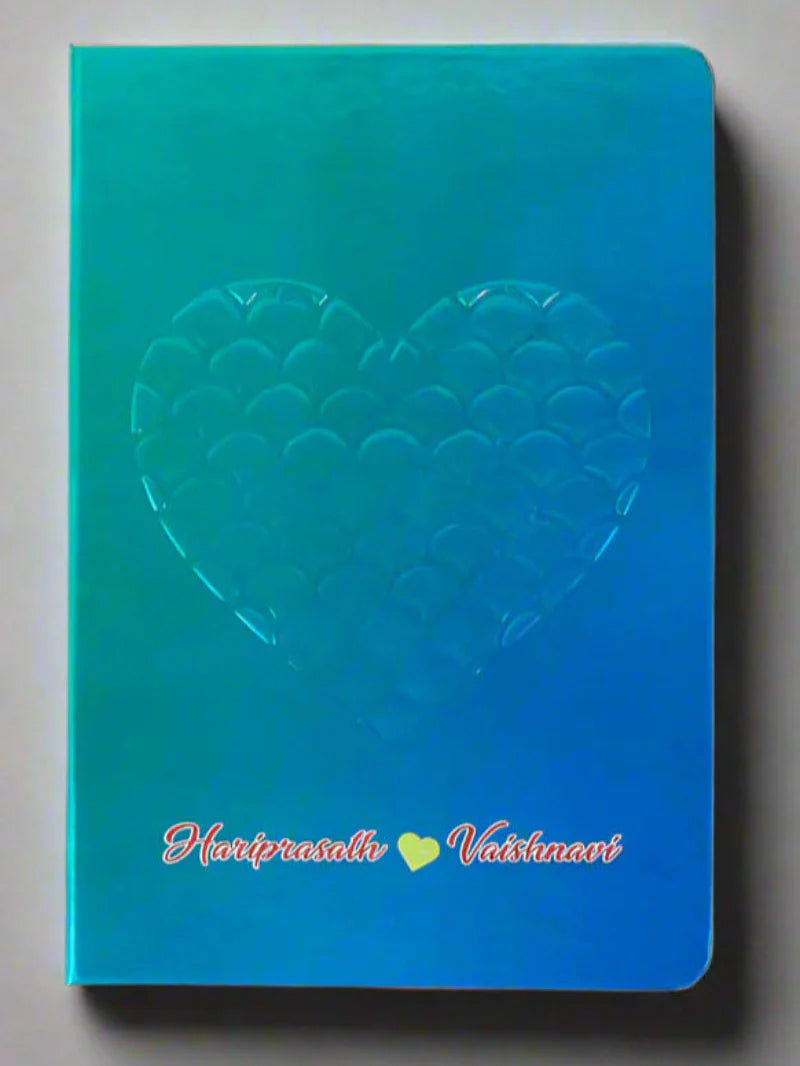 Inked with love - Green and Blue