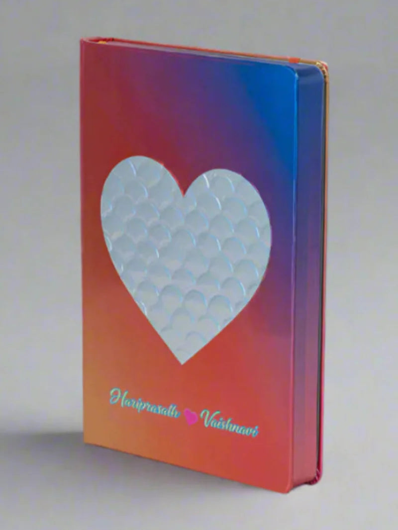 Inked with love - Orange and Blue