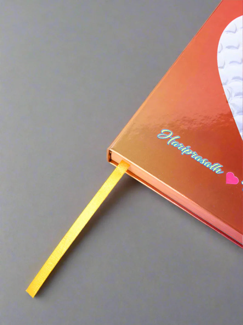 Inked with love - Orange and Blue