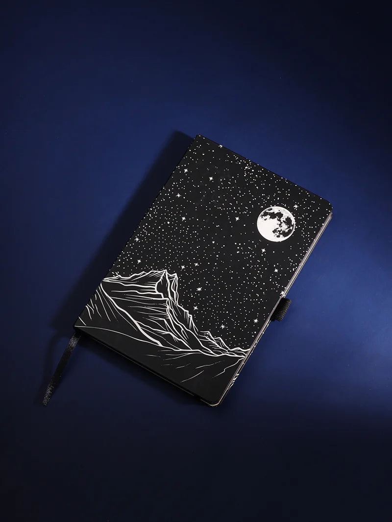 Vivid Moon with Hills Journal