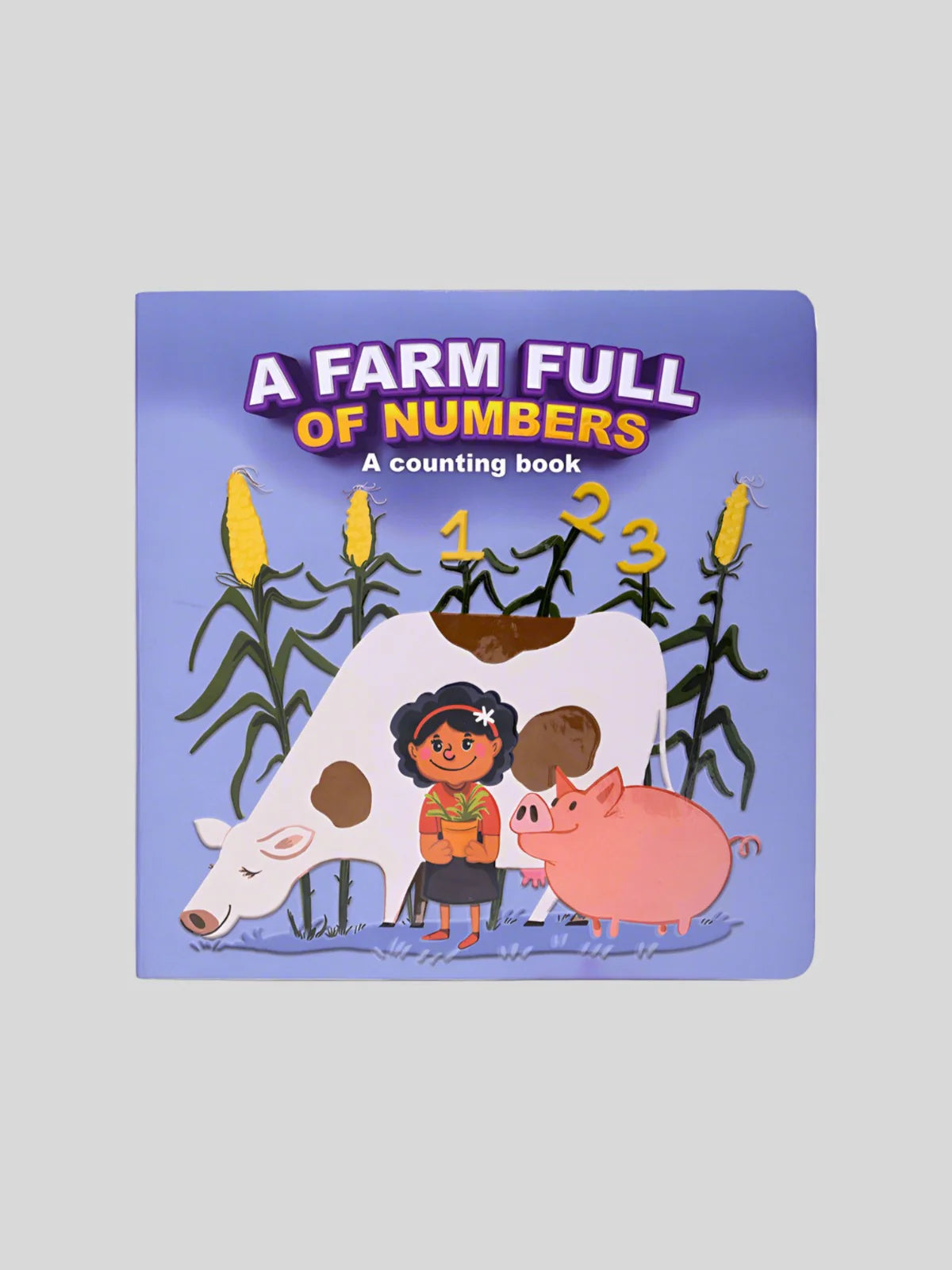 A Farm full of numbers board book