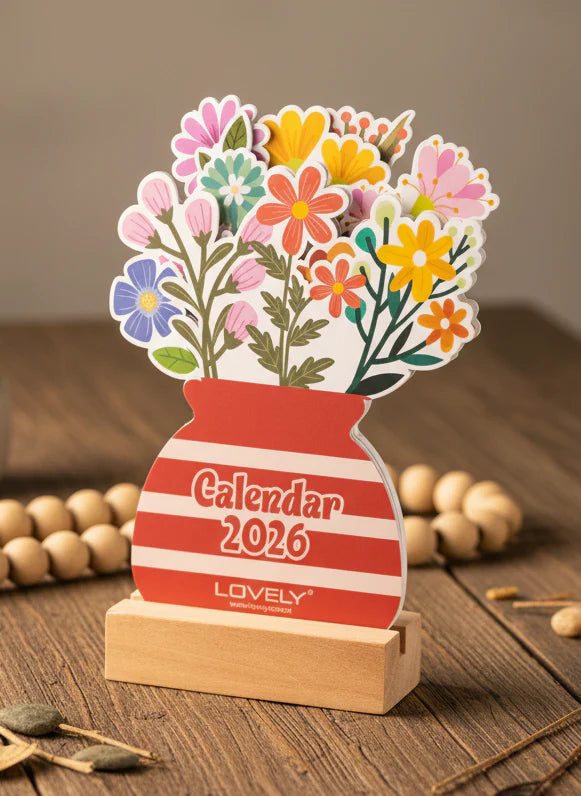 The Happy Vase Calendar-2026